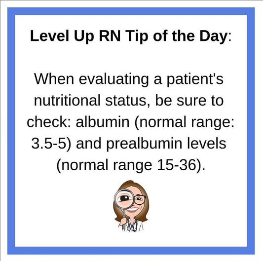 Albumin and prealbumin