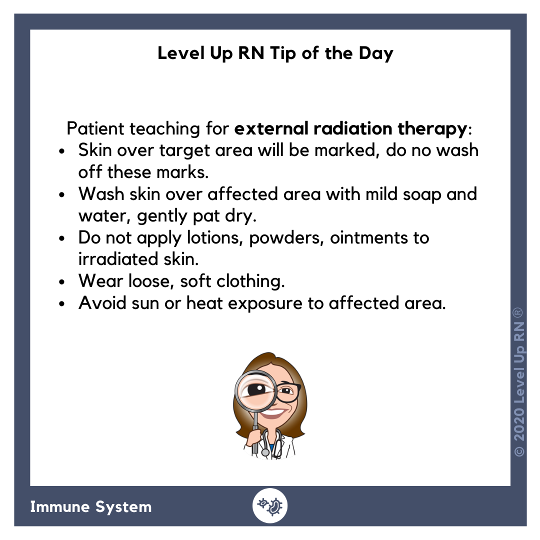 External Radiation Therapy Patient Teaching – LevelUpRN