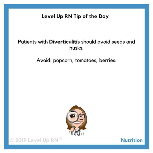 Diverticulitis Nutrition