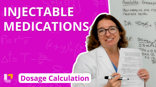 Dosage Calc, part 11: Injectable Medications
