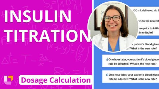 Dosage Calc, part 33: Insulin Titration
