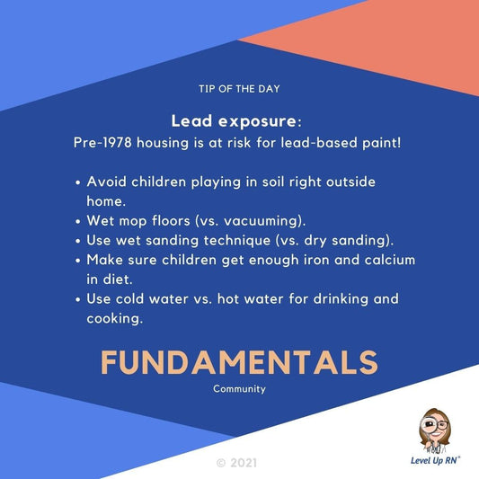 Lead Exposure - LevelUpRN