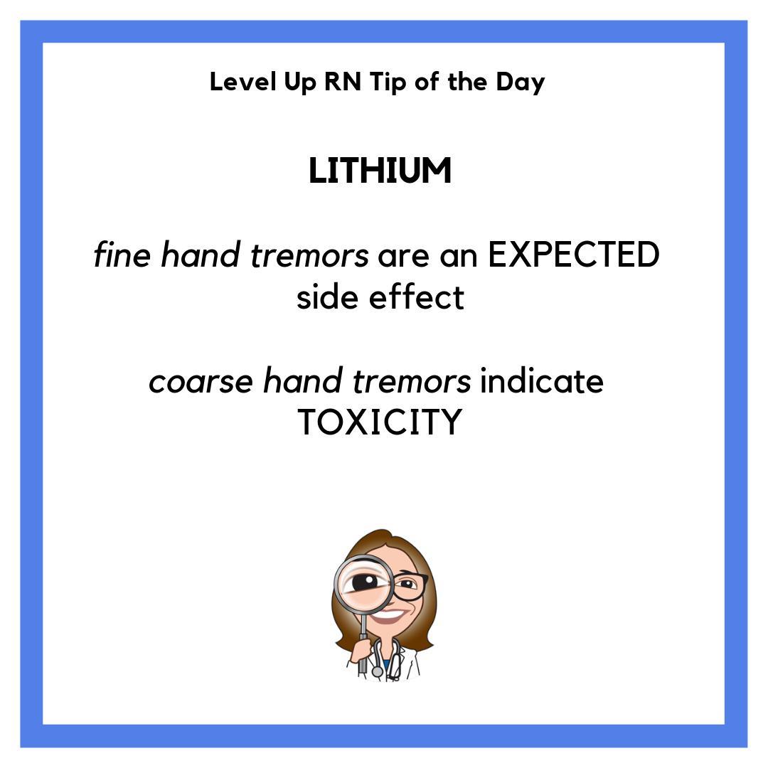 Lithium Side Effects vs. Toxicity