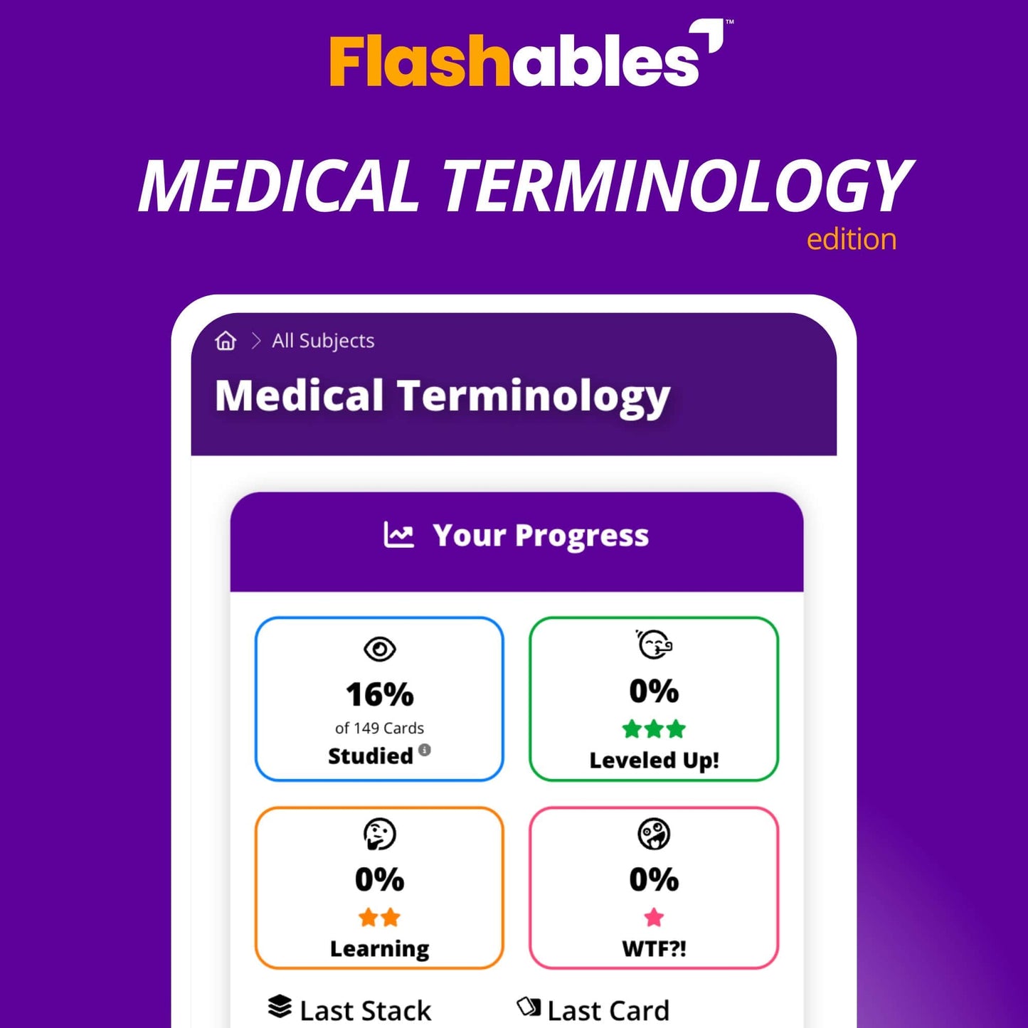Flashables Medical Terminology Edition