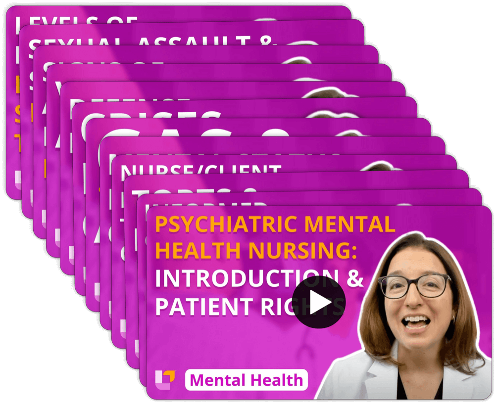 Psych Mental Health video thumbnails - principles