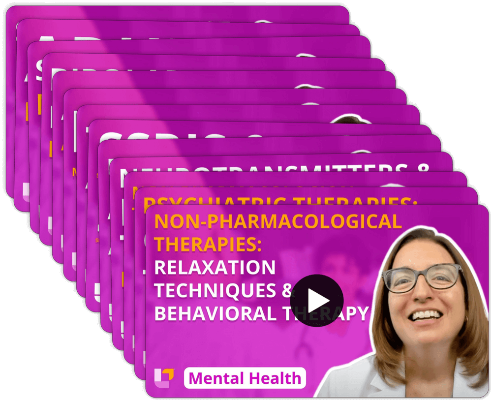 Psych Mental Health video thumbnails - therapies