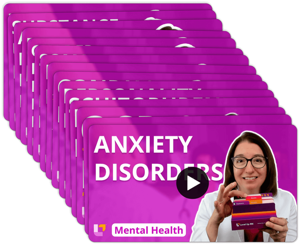 Psych Mental Health video thumbnails - disorders