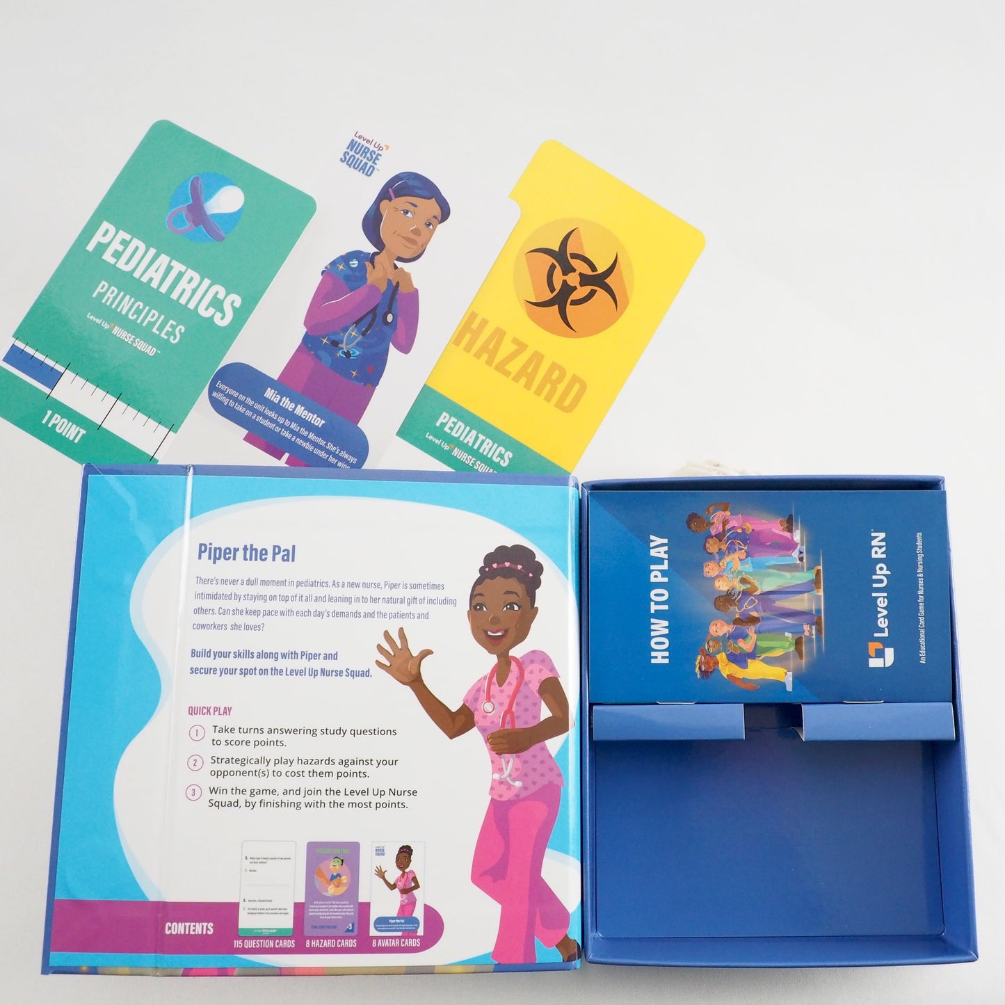 Level Up Nurse Squad - Pediatrics - Card Game from Level Up RN: Peds-OpenBox