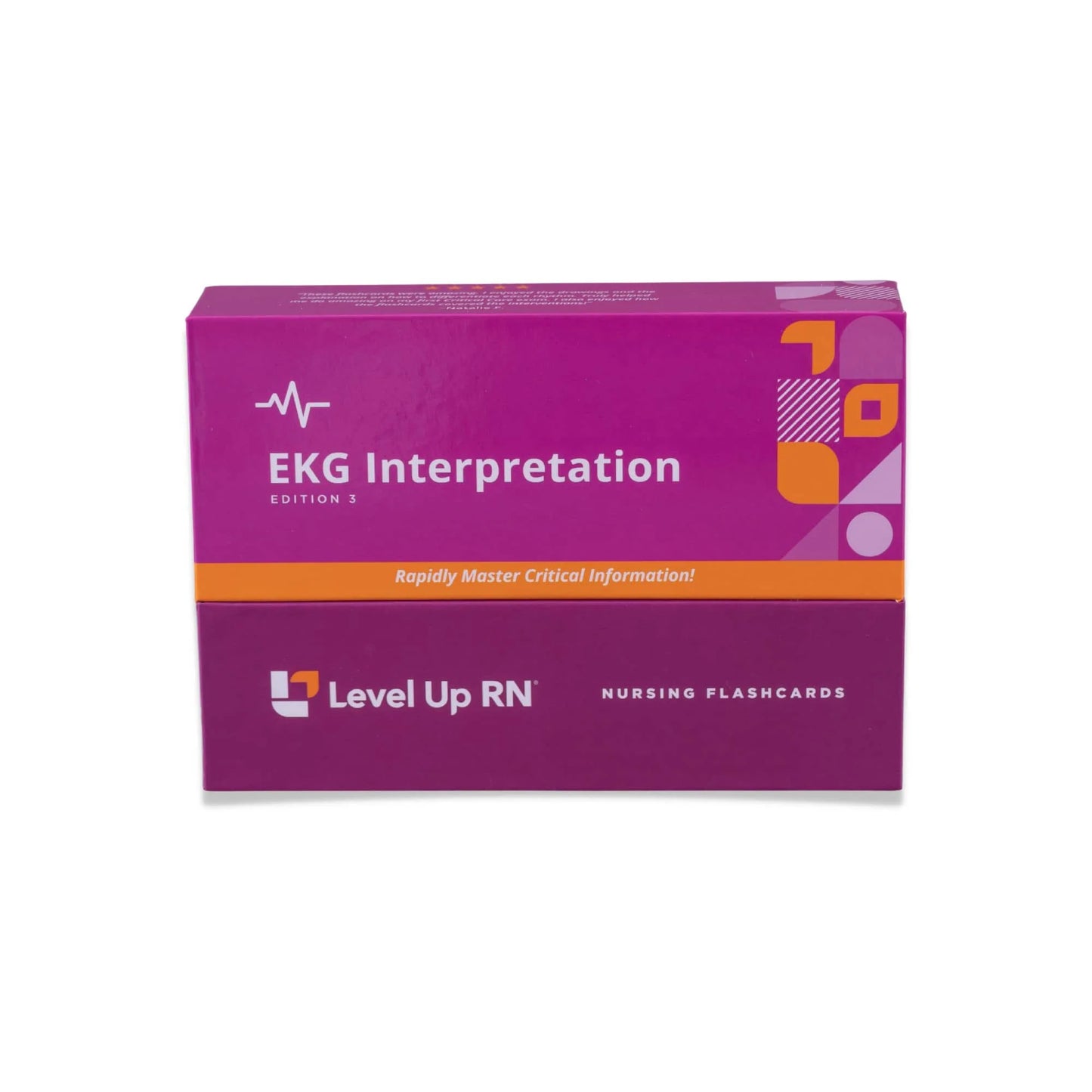 front view of EKG Interpretation - Nursing Flashcards