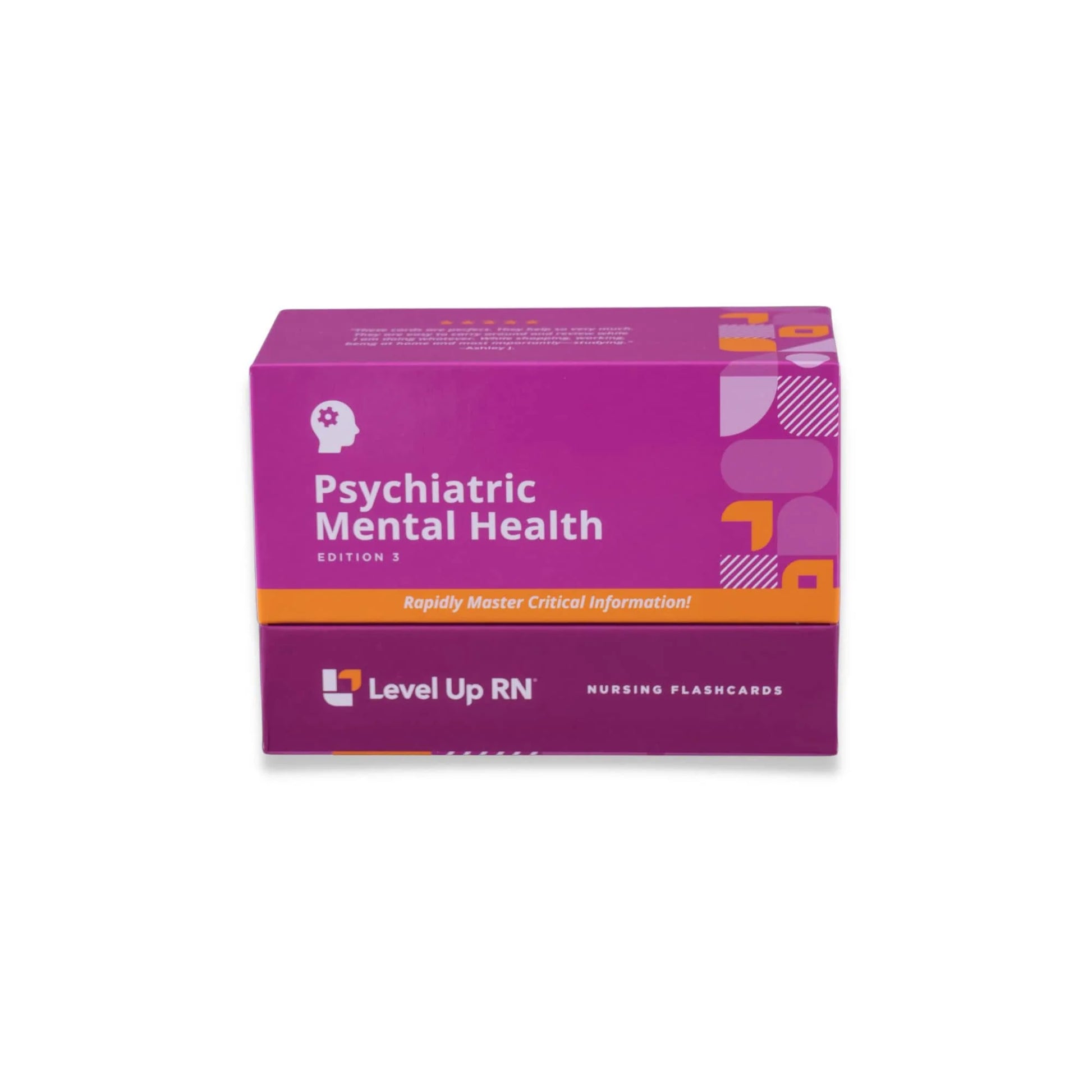 front view of Psychiatric Mental Health - Nursing Flashcards