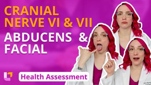 Health Assessment, part 26: Cranial Nerve VI - Abducens & Cranial Nerve VII - Facial