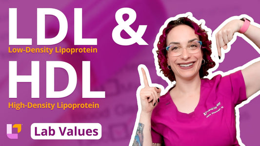 Lab Values, part 13: Low-Density Lipoprotein (LDL) & High-Density Lipoprotein (HDL)