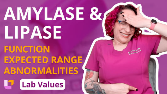 Lab Values, part 22: Amylase & Lipase