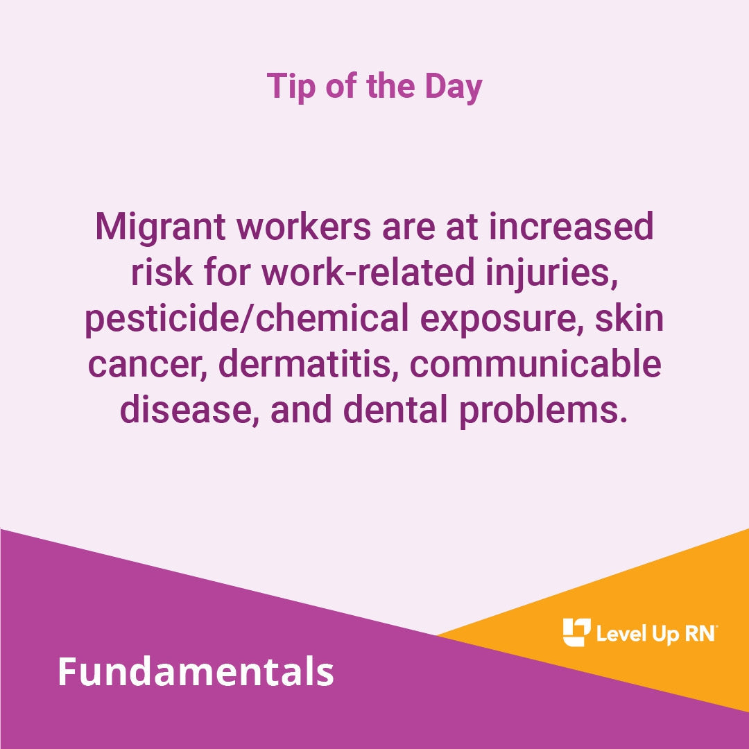 Migrant Workers: Increased Risks - LevelUpRN
