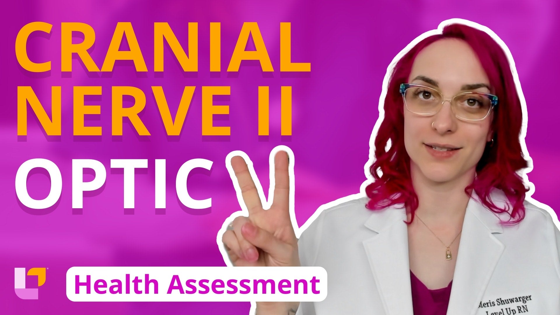 Health Assessment, part 23: Cranial Nerve II - Optic – LevelUpRN