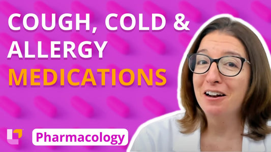 Pharmacology, part 4: Respiratory Medications - Expectorants, Mucolytics, Decongestants, Antihistamines - LevelUpRN
