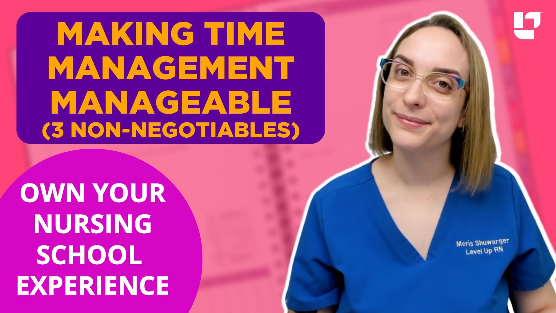 Making Time Management Manageable: the Power of the Three Non-Negotiables - LevelUpRN