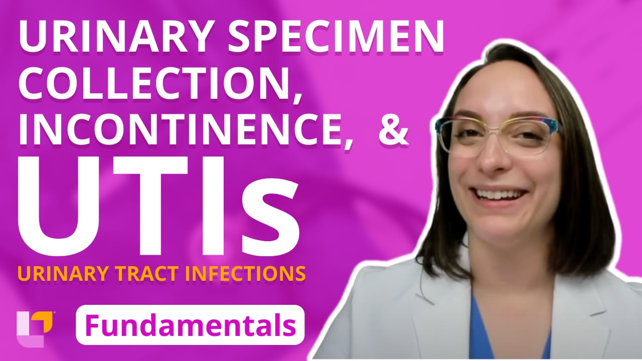 Fundamentals - Practice & Skills, part 22: Urinary Specimen Collection, Incontinence, and Urinary Tract Infections - LevelUpRN