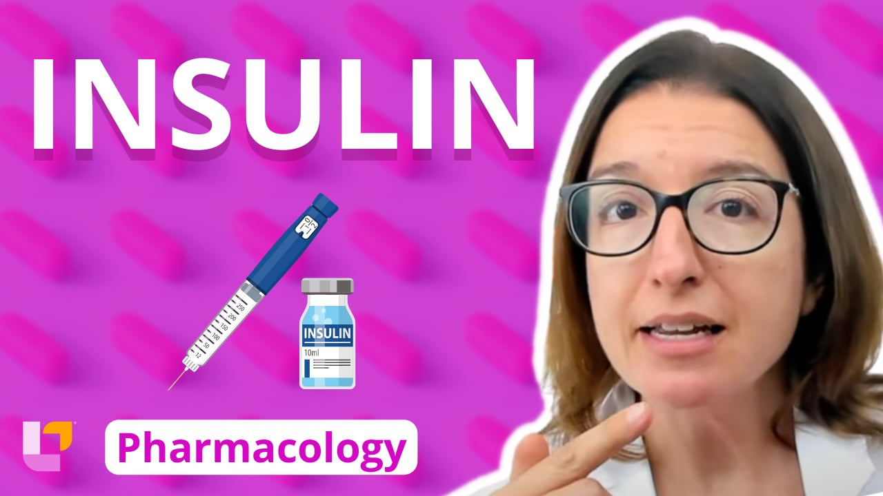 Pharmacology, part 31: Endocrine Medications - Insulin - LevelUpRN