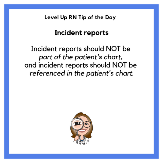 Incident Reports