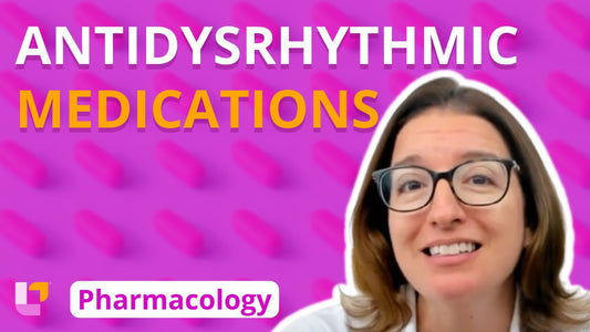 Pharmacology, part 9: Cardiovascular Medications - Atropine & Antidysrhythmic Classes III & IV - LevelUpRN