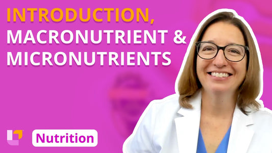 Nutrition, part 1: Introduction, Overview of Nutrients - LevelUpRN
