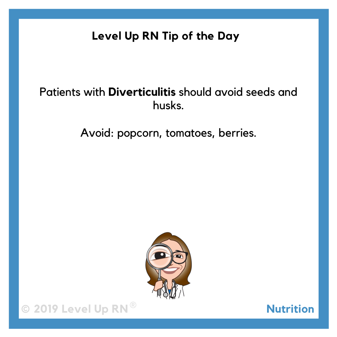 Diverticulitis Nutrition