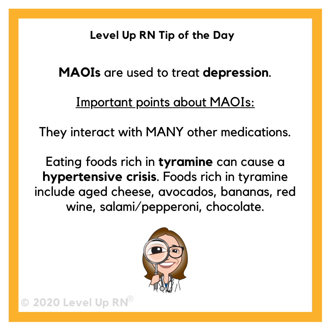 MAOIS for Depression