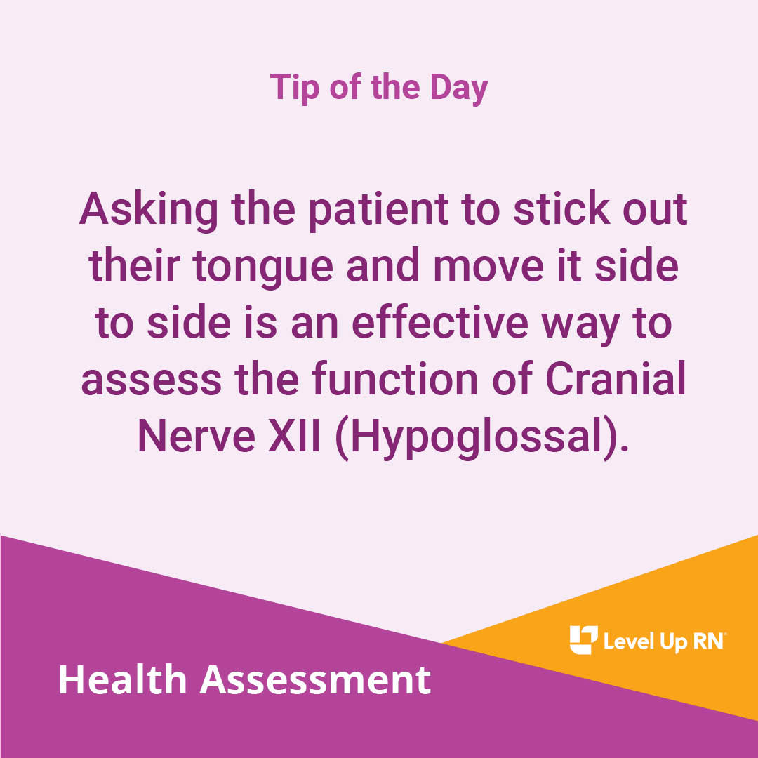Asking the patient to stick out their tongue and move it side to side is an effective way to assess the function of Cranial Nerve XII (Hypoglossal).