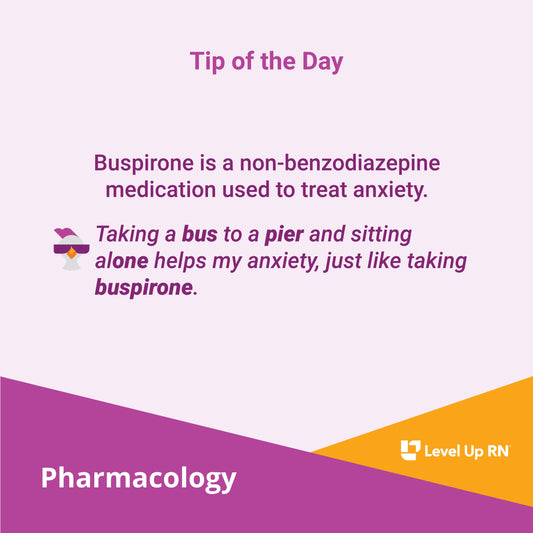 Buspirone - LevelUpRN