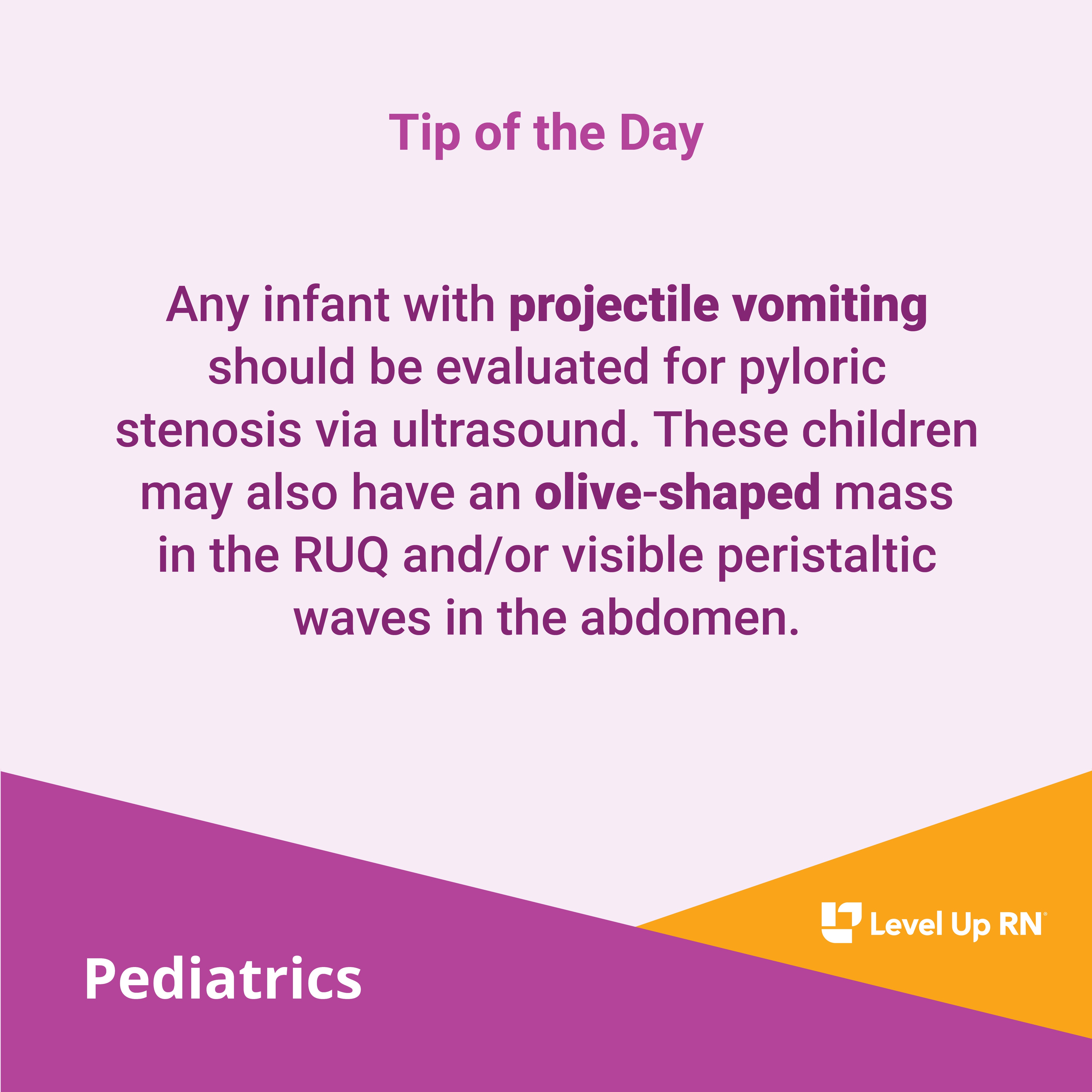 Pyloric Stenosis – LevelUpRN
