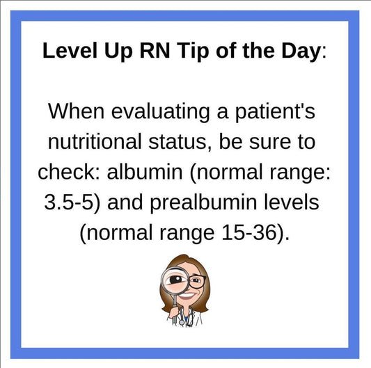 Albumin and prealbumin