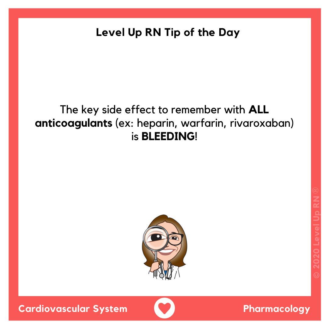 Anticoagulant Side Effects
