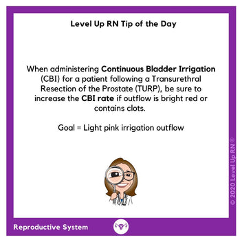 Continuous Bladder Irrigation – LevelUpRN