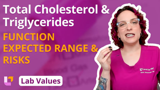 Lab Values, part 12: Total Cholesterol & Triglycerides