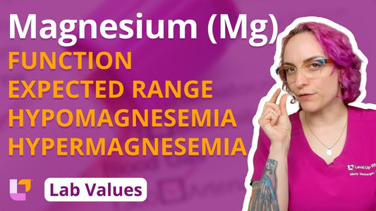 Lab Values, part 5: Magnesium (Mg)