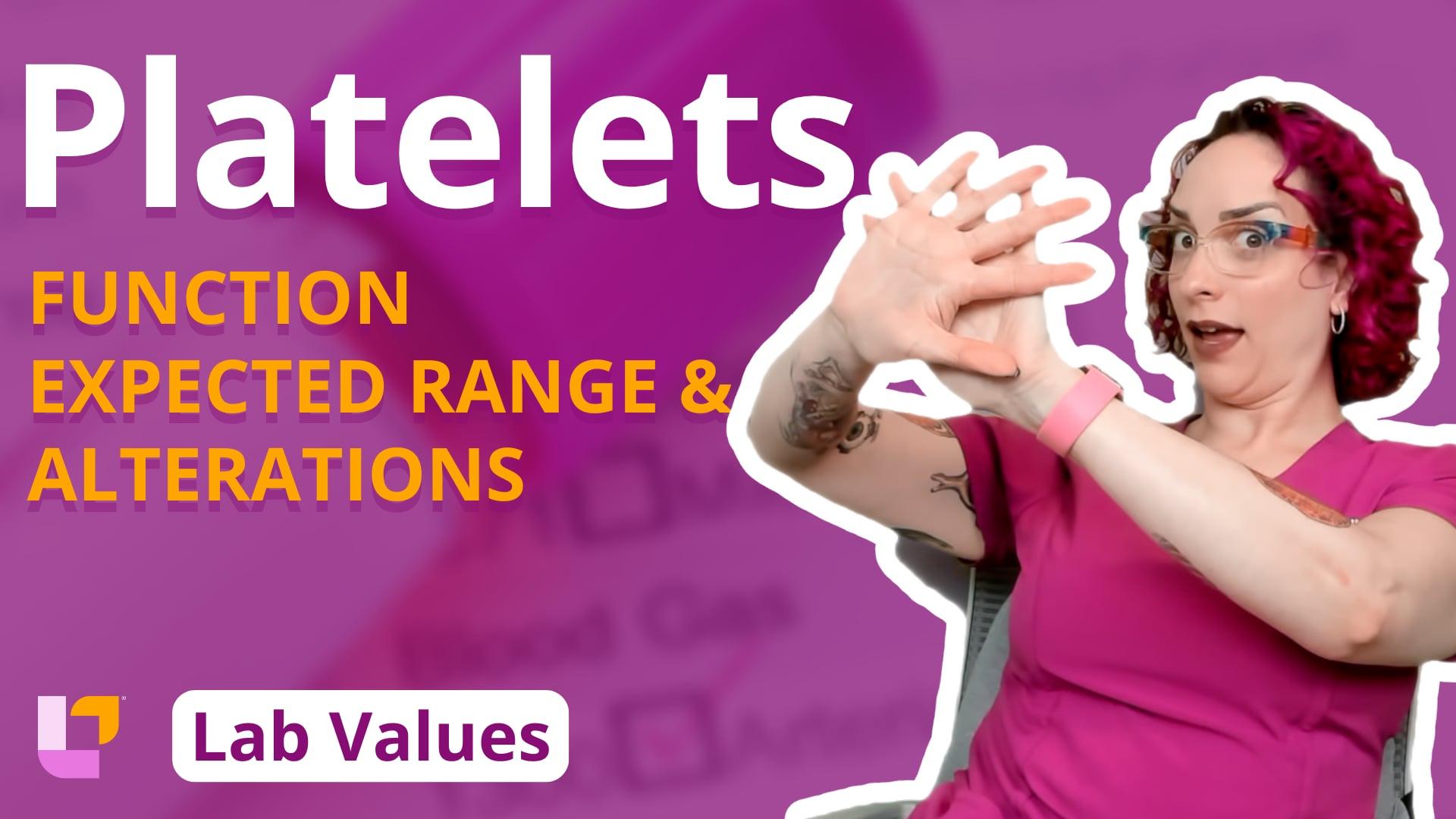 Platelets | Nursing Lab Values for ATI, HESI or NCLEX – LevelUpRN