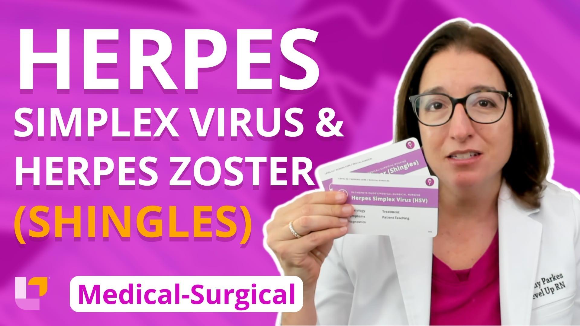 Simplex Health Herpes Simplex Virus and Herpes Zoster – LevelUpRN