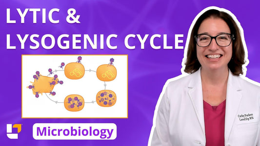 Microbiology, part 44: Acellular Infectious Agents - Lytic & Lysogenic Cycle