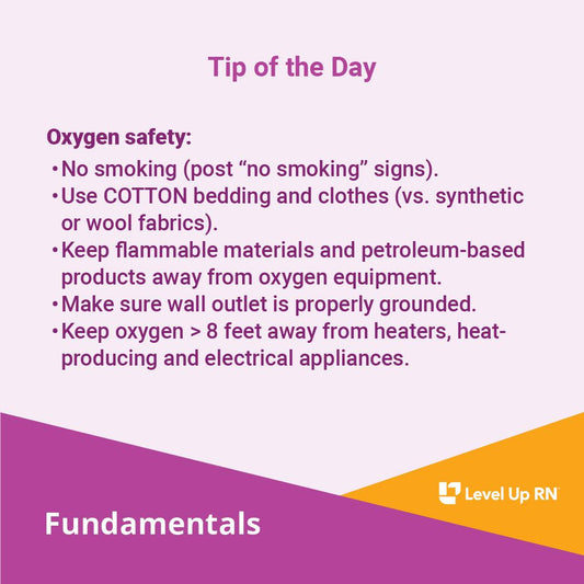 Oxygen Safety - LevelUpRN