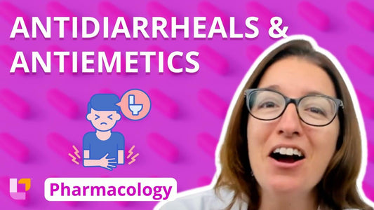 Pharmacology, part 38: Gastrointestinal Medications - Antidiarrheals and Antiemetics - LevelUpRN