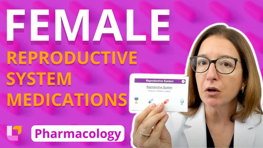 Pharmacology, part 42: Reproductive Medications - Estrogen, Progesterone, Uterine Stimulants, Tocolytic Agents - LevelUpRN