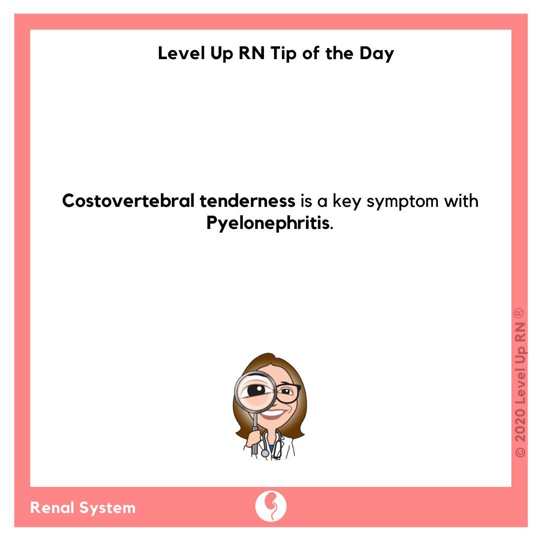 Nursing Tips - Pyelonephritis