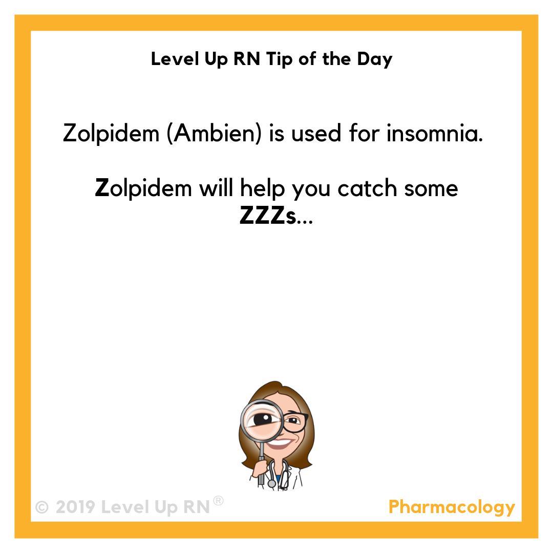 Zolpidem (Ambien) Uses