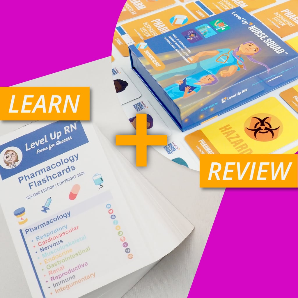 Level Up RN Flashcards + Game