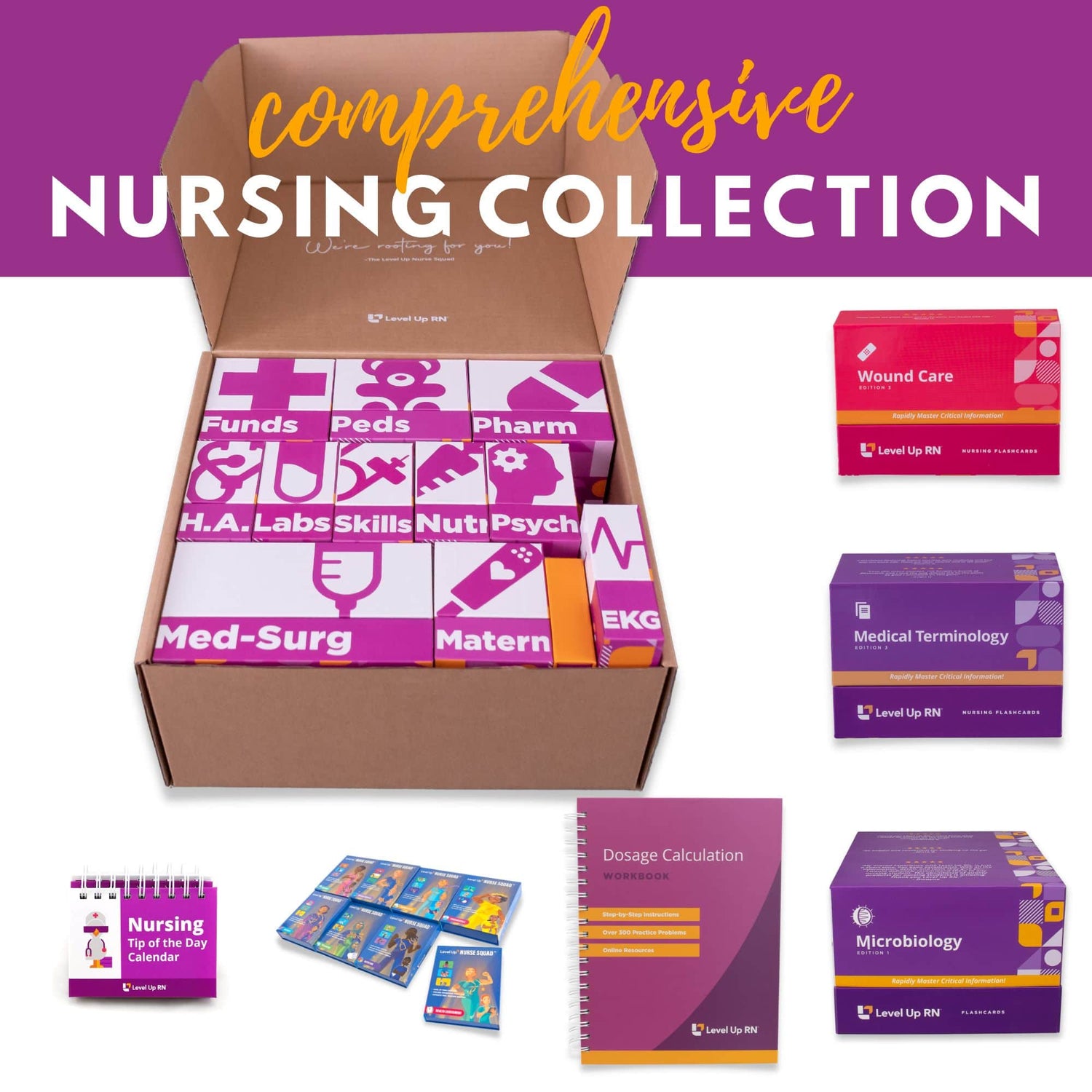 all products view of The Comprehensive Nursing Collection