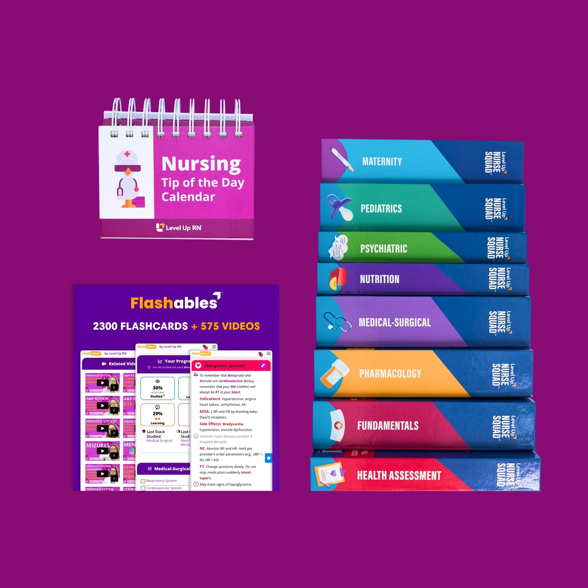 Sponge Activity Pack for Nursing Educators - Card Game Bundle - LevelUpRN