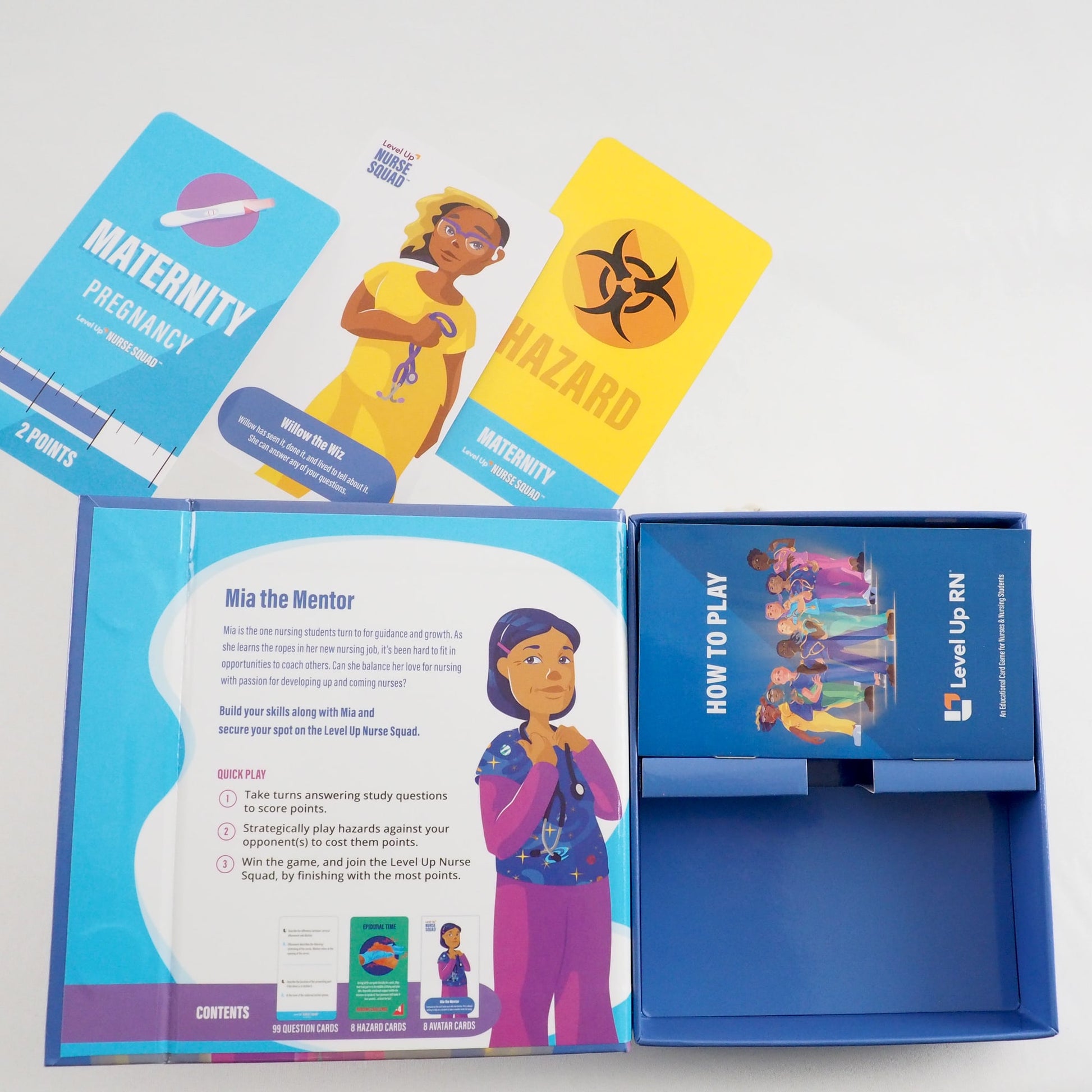 Level Up Nurse Squad - Maternity - Card Game from Level Up RN: Maternity-OpenBox