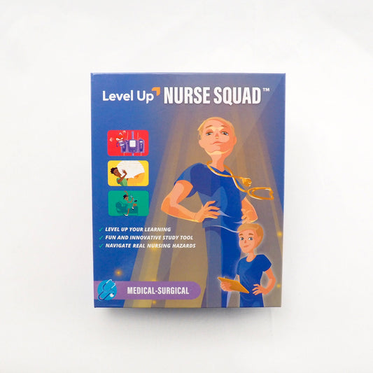 Level Up Nurse Squad - Med-Surg - Card Game from Level Up RN: Med-Surg-Front