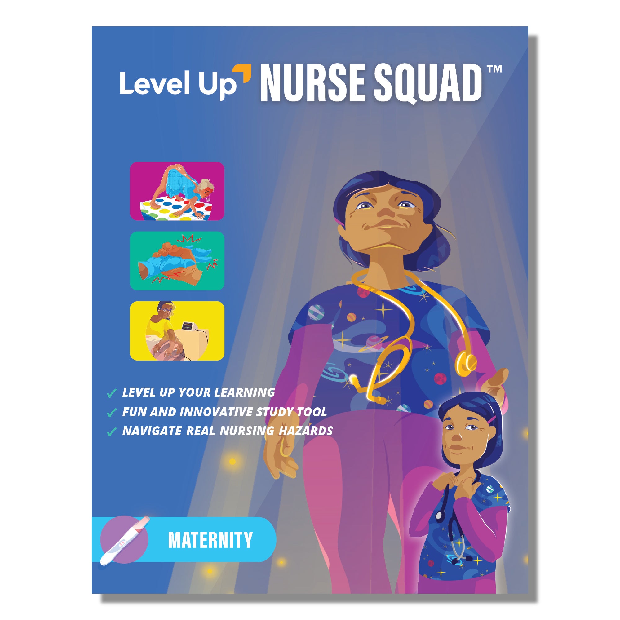 Level Up Nurse Squad - Fab Four - Card Game Bundle from Level Up RN: NSMaternity-100